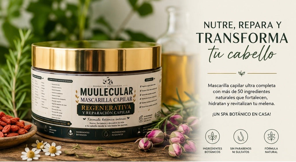 Mascarilla Capilar Regenerativa MUULECULAR – 10 oz