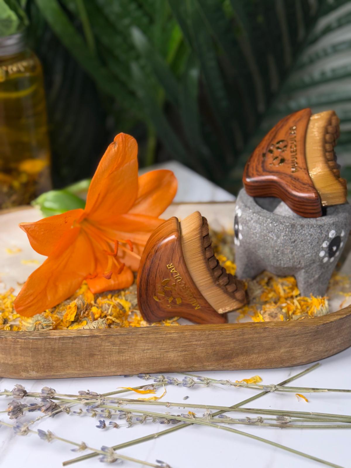 Cepillo de Drenaje Linfático Facial MUULECULAR™